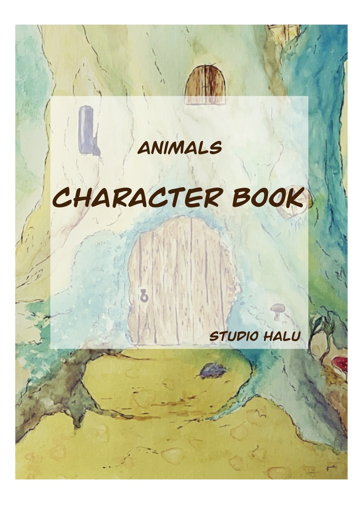 animal character book/ アニマルキャラクターブック