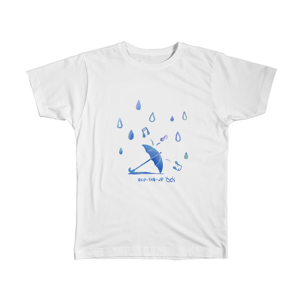 SCP-548-JP 歌う雨音 Tシャツ 【収デン3】【収デン4】