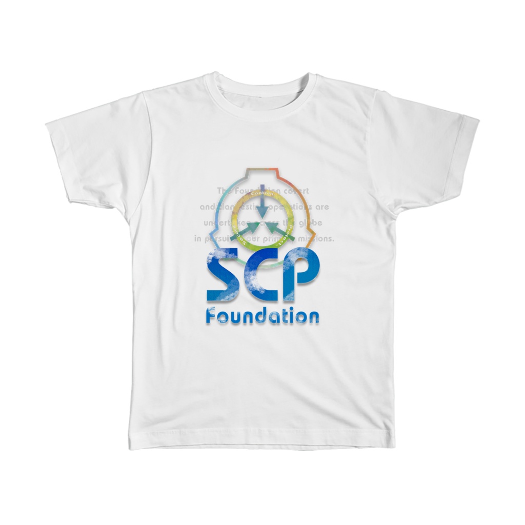 SCP ロゴ Tシャツ ネイチャー 【収デン3】