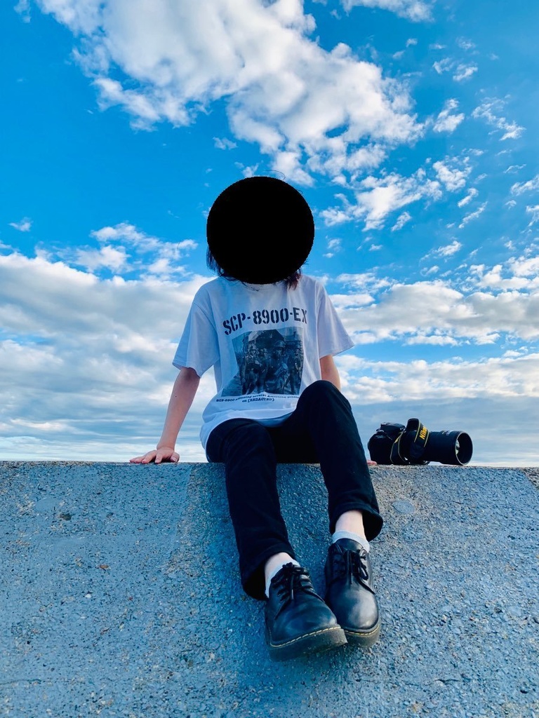 SCP-8900-EX 青い青い空 Tシャツ 【収デン3】【収デン4】