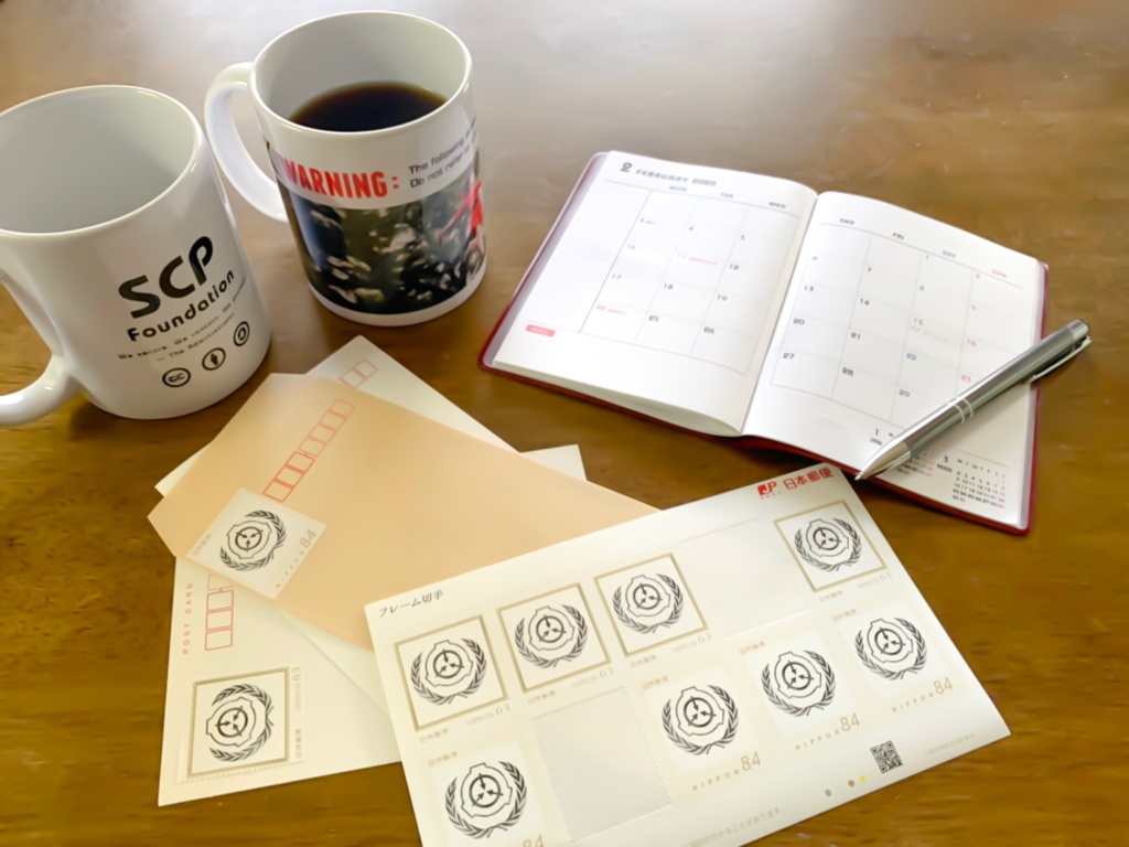 SCP財団 職員手帳 【収デン3】【収デン4】