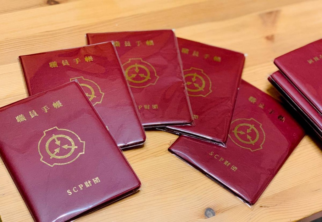 SCP財団 職員手帳 【収デン3】【収デン4】