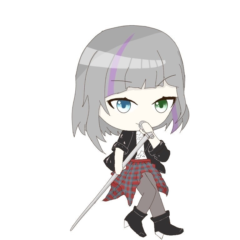 丸山利恵アクリルキーホルダー ロックボーカル ガチャ沼 Booth