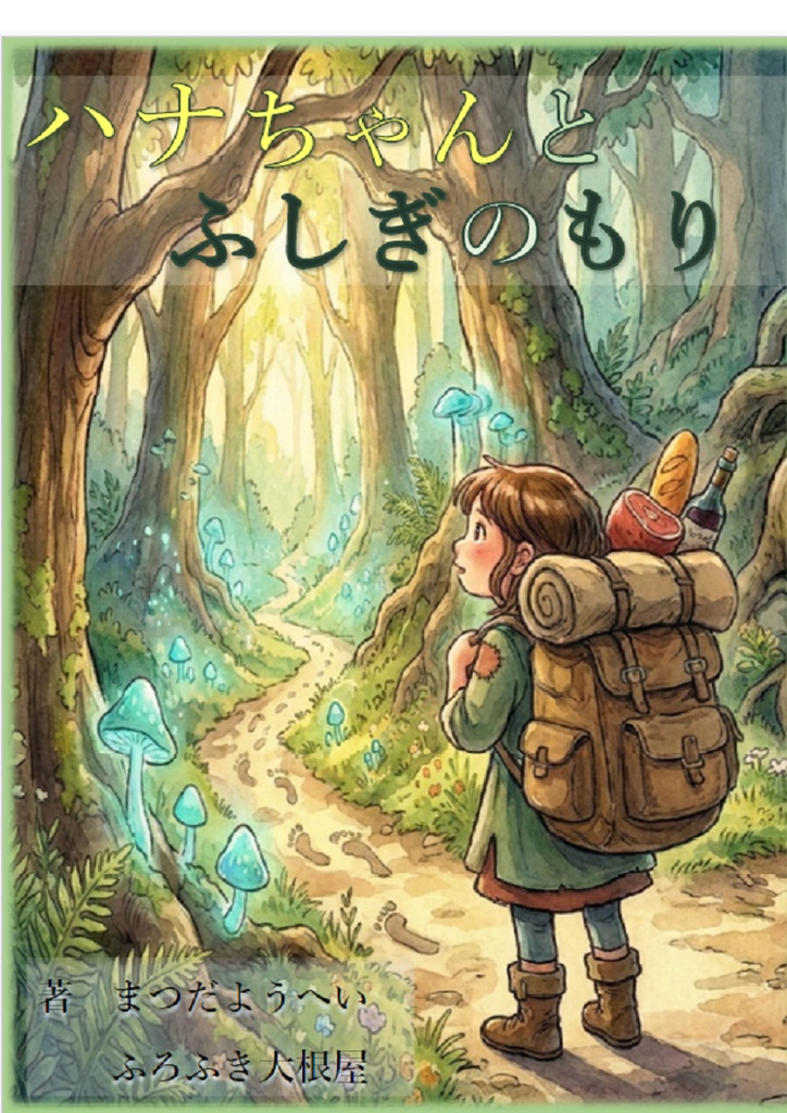ハナちゃんとふしぎのもり（A4 物理本）