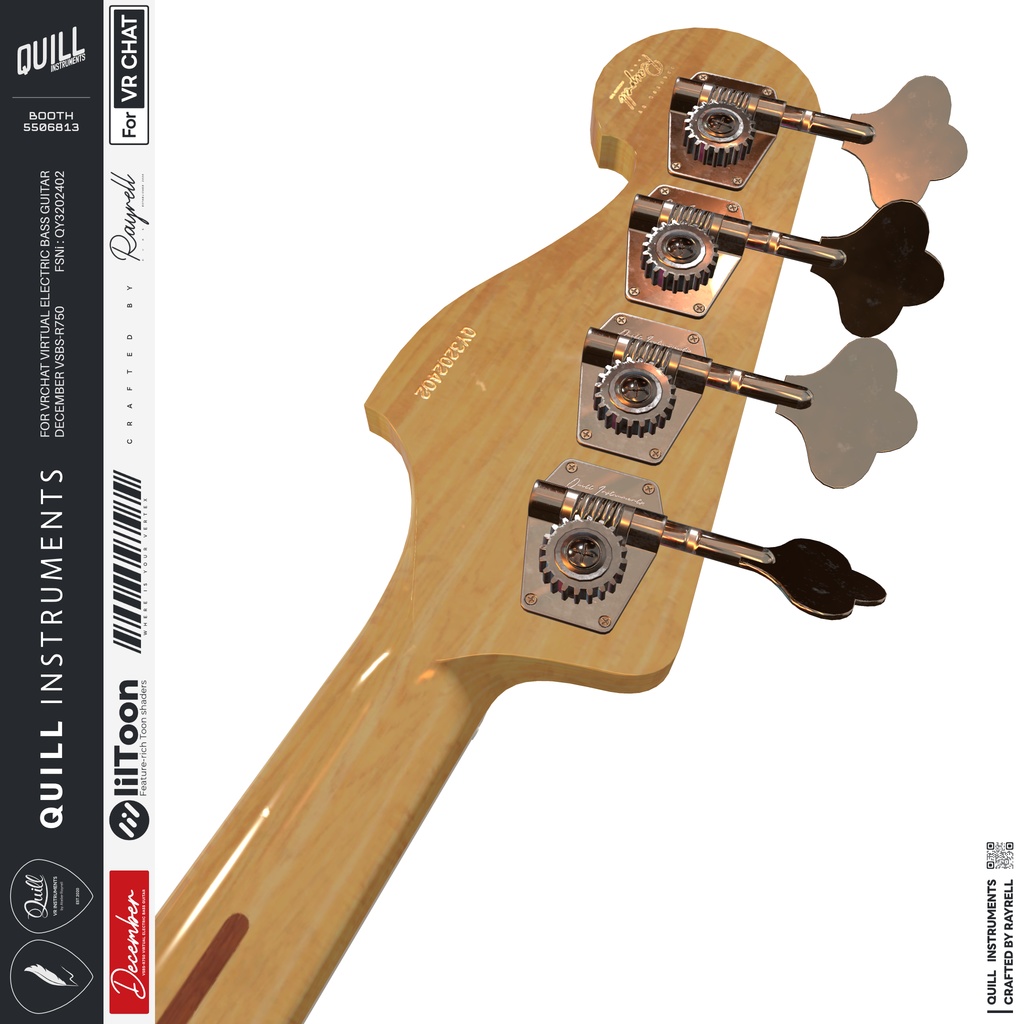 DECEMBER - VRエレクトリックベース 【VRChat想定】