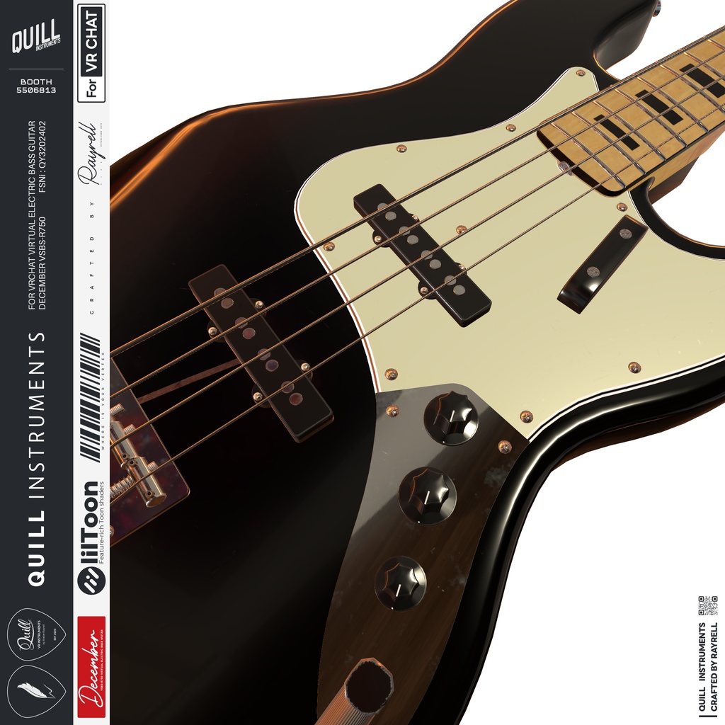 DECEMBER - VRエレクトリックベース 【VRChat想定】