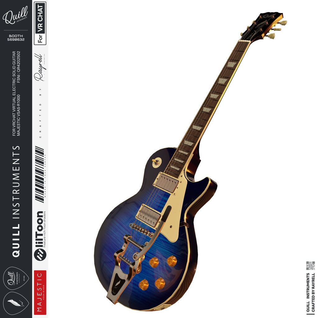 MAJESTIC - VRエレクトリックギター 【VRChat想定】