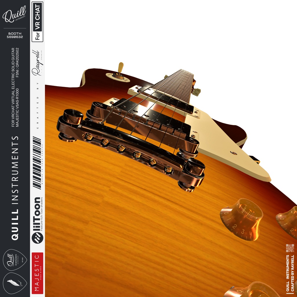 MAJESTIC - VRエレクトリックギター 【VRChat想定】