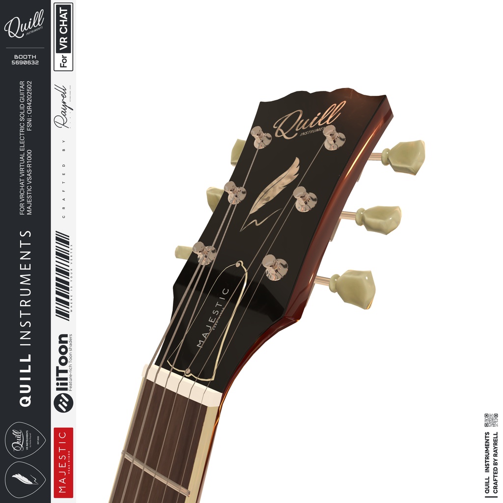 MAJESTIC - VRエレクトリックギター 【VRChat想定】