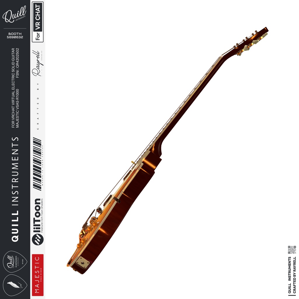 MAJESTIC - VRエレクトリックギター 【VRChat想定】