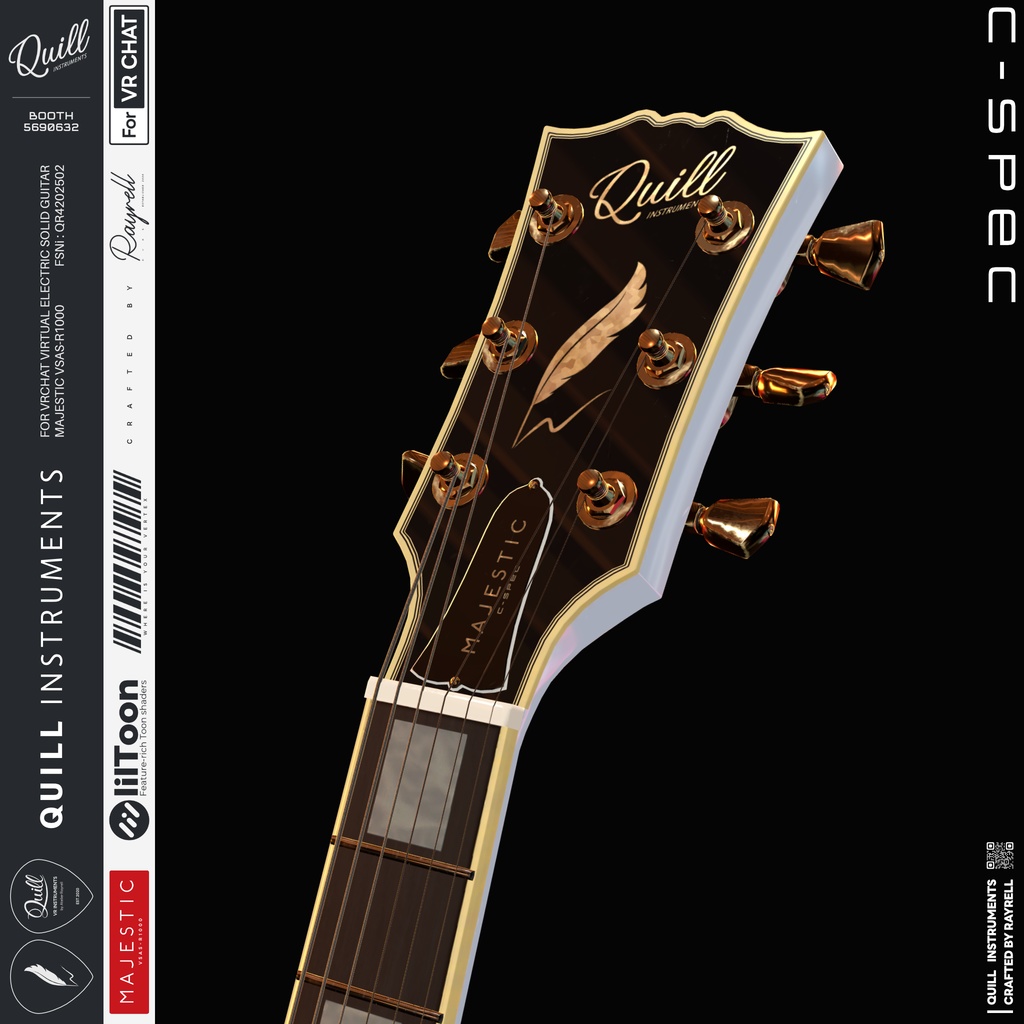 MAJESTIC - VRエレクトリックギター 【VRChat想定】