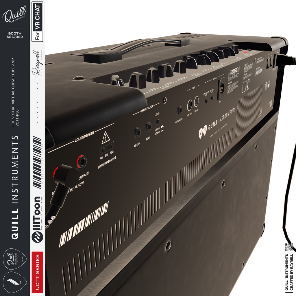 Guitar Amp VCTT-R30/R50 【VRChat想定】