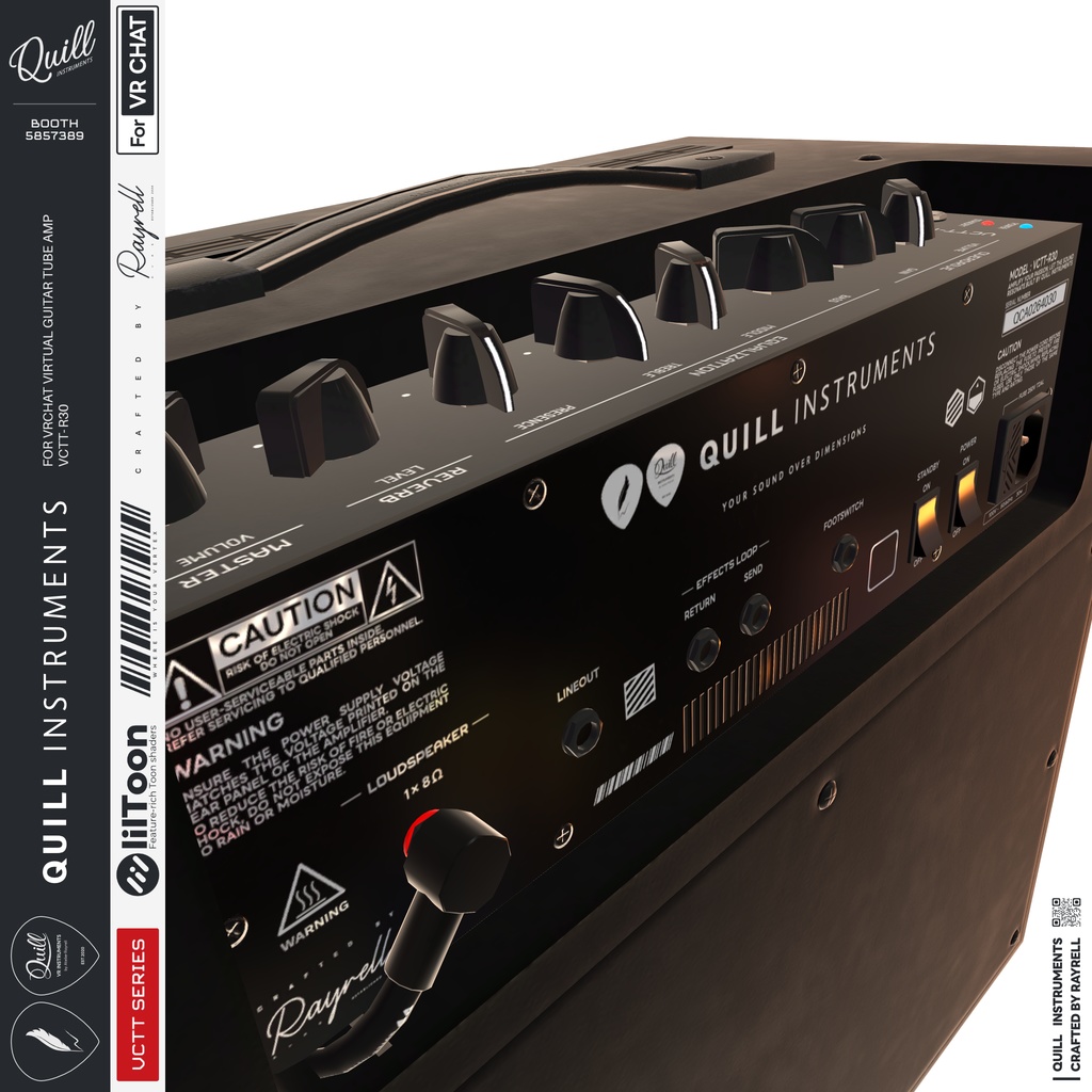 Guitar Amp VCTT-R30/R50 【VRChat想定】
