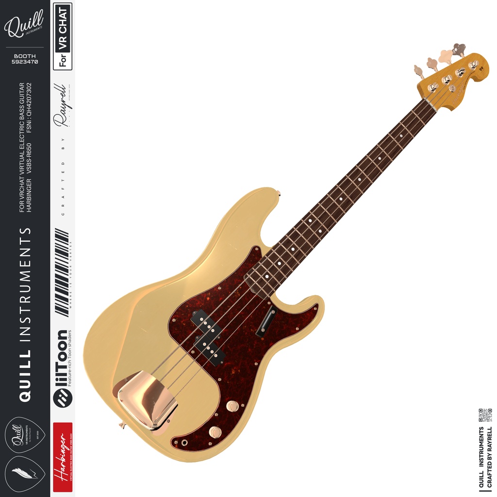 HARBINGER - VRエレクトリックベース 【VRChat想定】