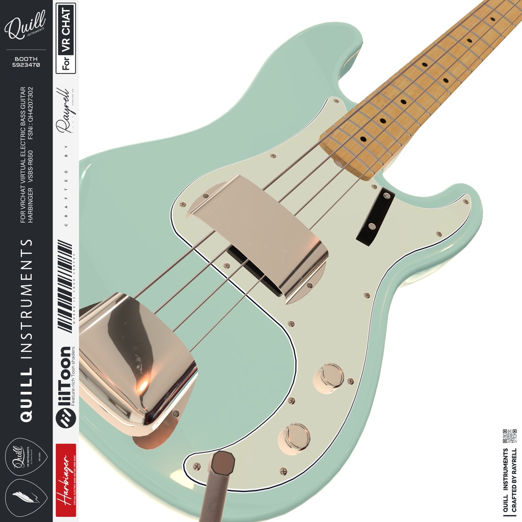 HARBINGER - VRエレクトリックベース 【VRChat想定】