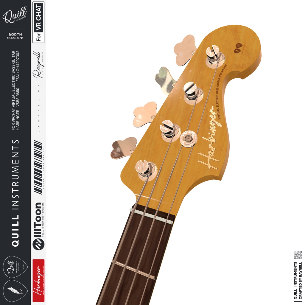 HARBINGER - VRエレクトリックベース 【VRChat想定】