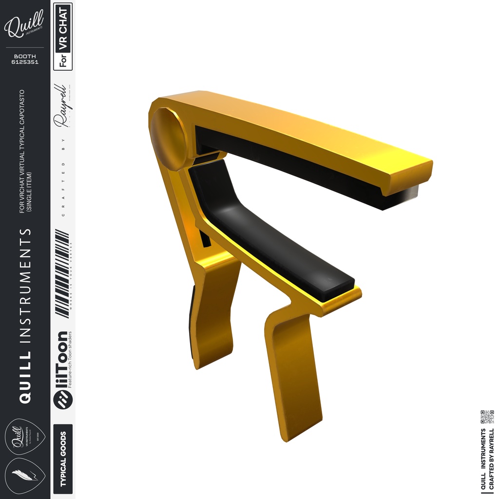 TYPICAL CAPOTASTO - VRChat想定 カポタスト 【単体販売】