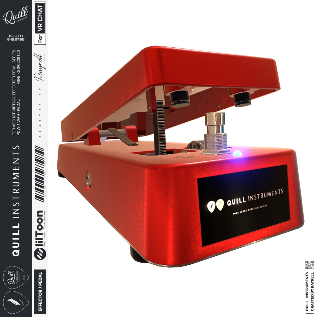 Pedal Series PDW-1 【VRChat想定】