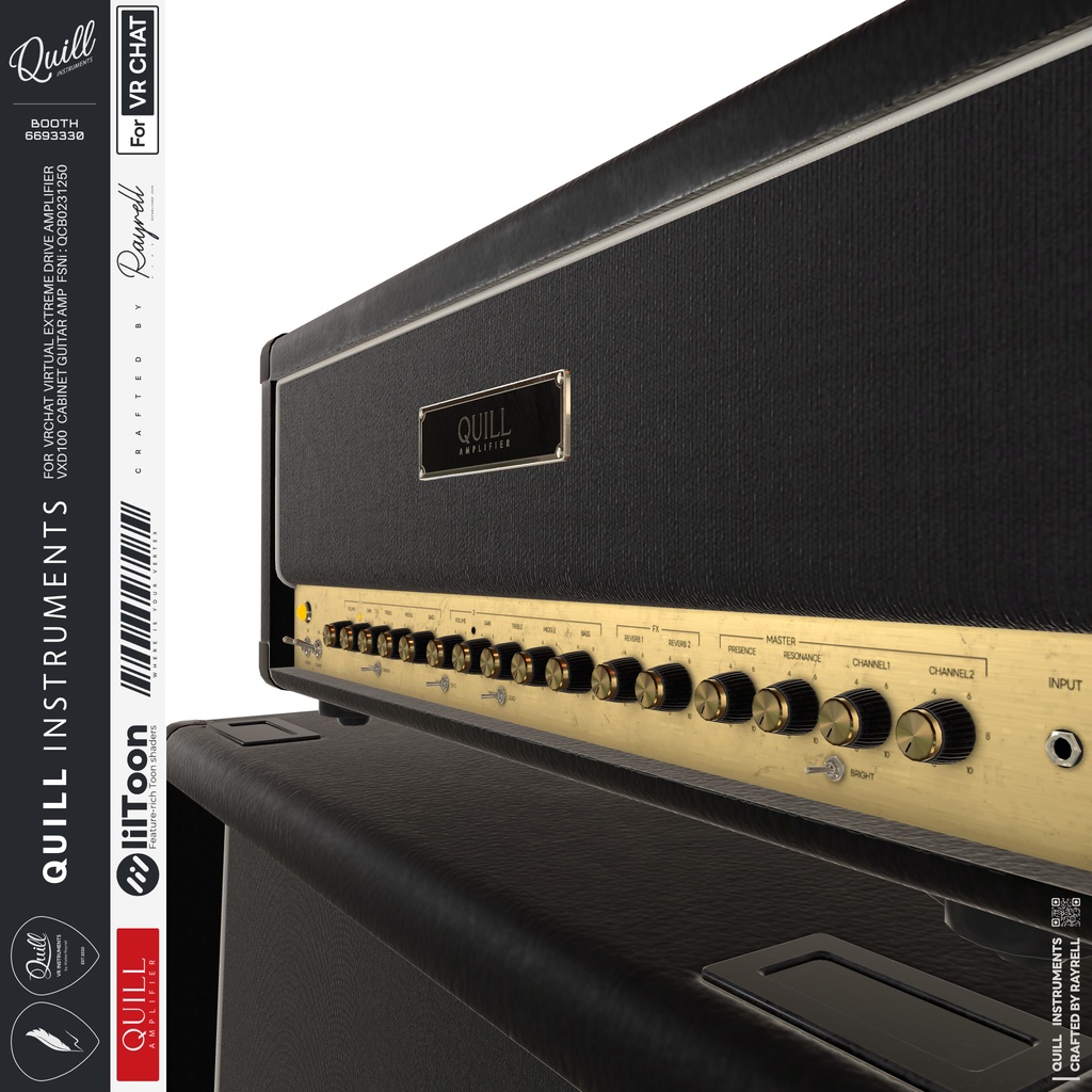 Guitar Amp VXD100 【VRChat想定】