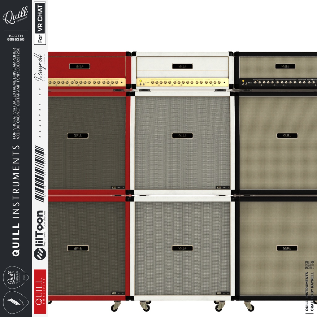 Guitar Amp VXD100 【VRChat想定】