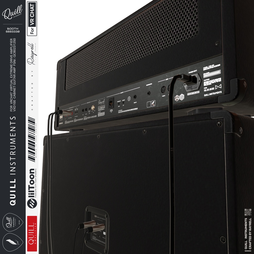 Guitar Amp VXD100 【VRChat想定】