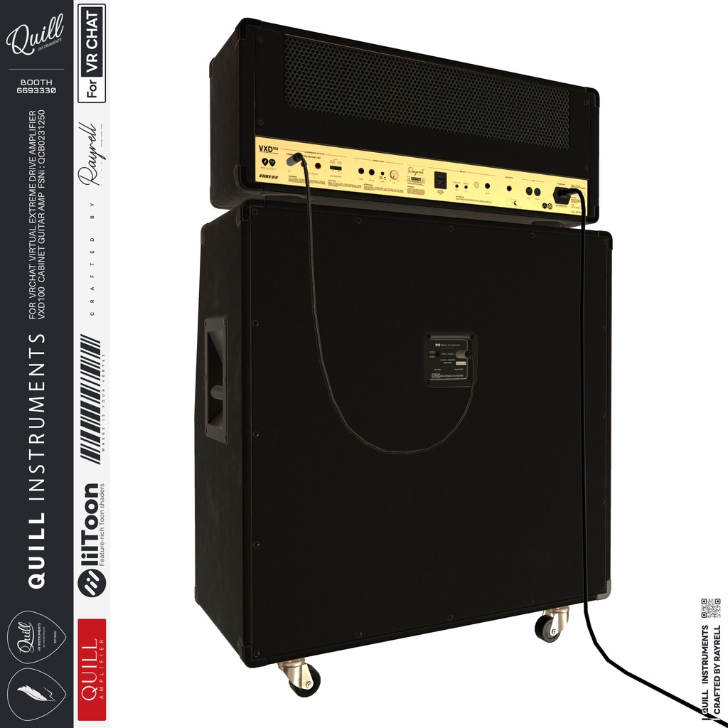 Guitar Amp VXD100 【VRChat想定】