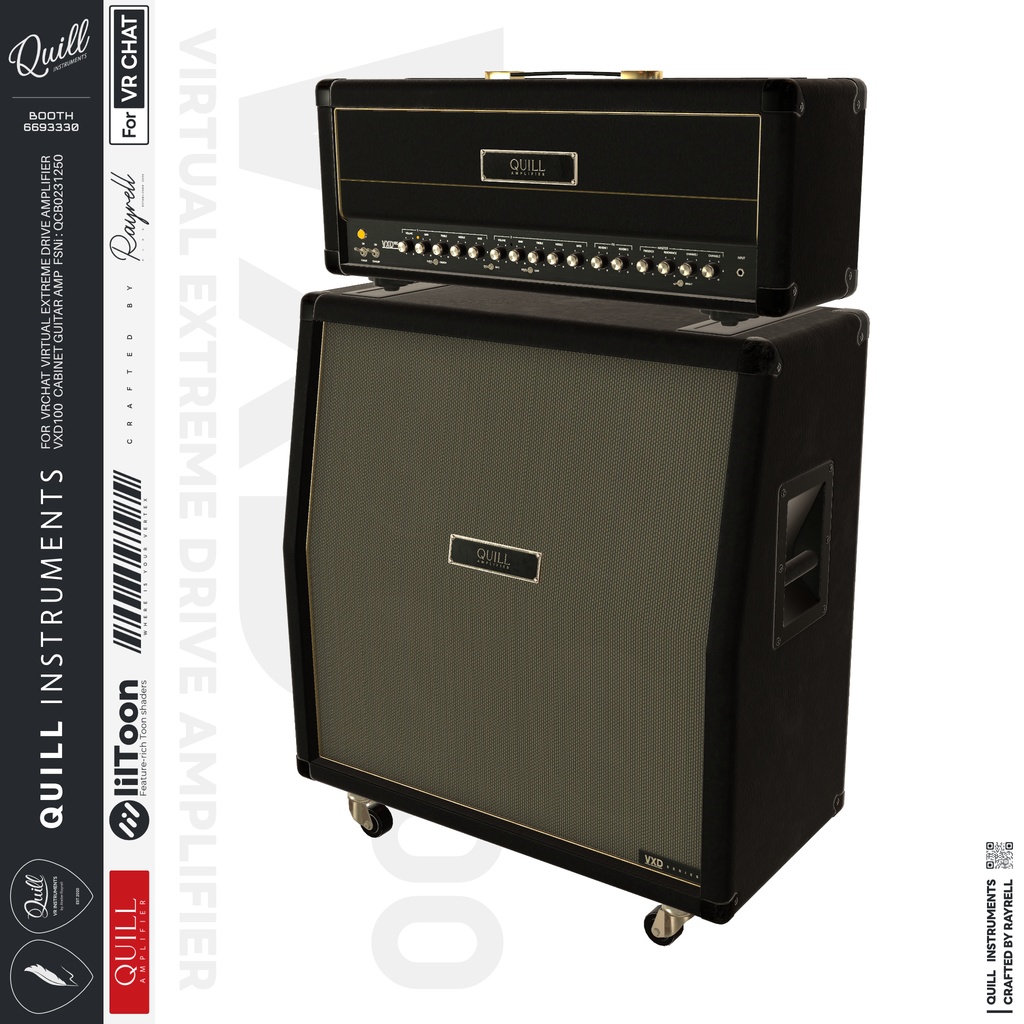 Guitar Amp VXD100 【VRChat想定】