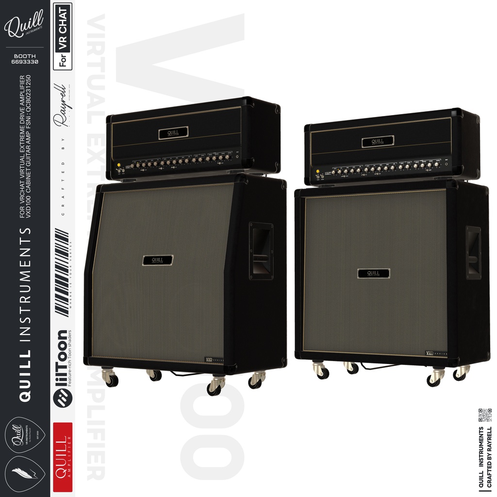 Guitar Amp VXD100 【VRChat想定】