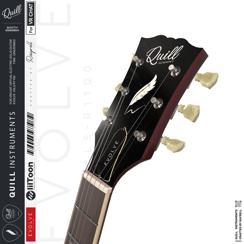 EVOLVE - VRエレクトリックギター 【VRChat想定】