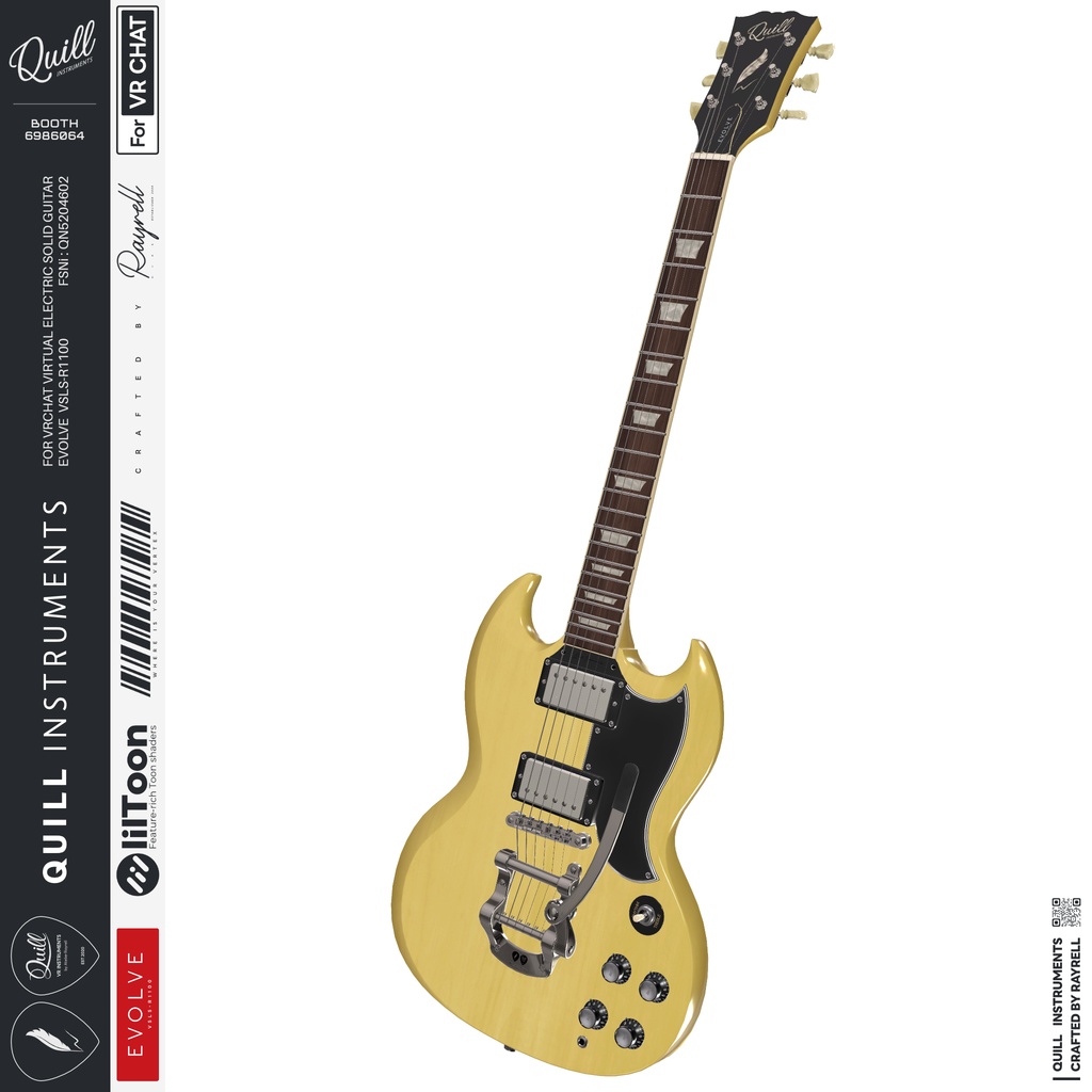 EVOLVE - VRエレクトリックギター 【VRChat想定】