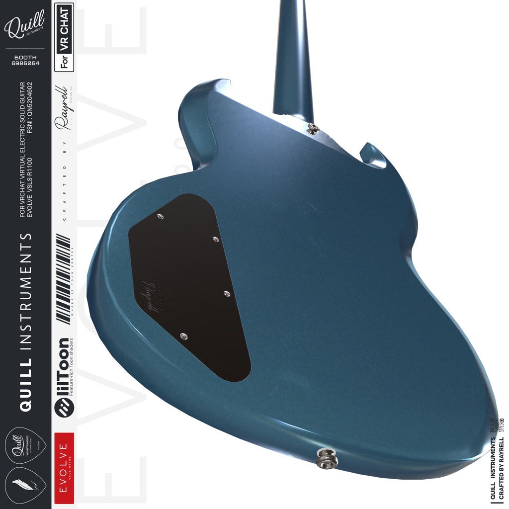 EVOLVE - VRエレクトリックギター 【VRChat想定】