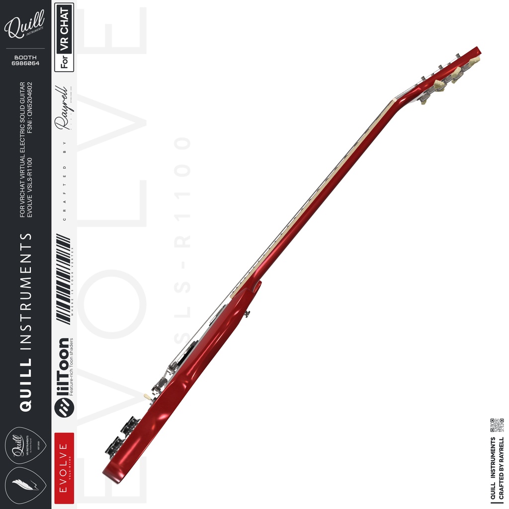 EVOLVE - VRエレクトリックギター 【VRChat想定】