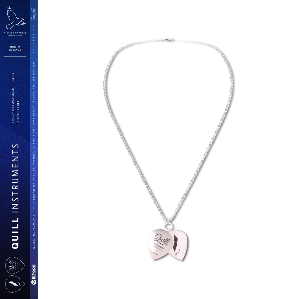 Pick Necklace【BOOTHフォロワー2000人記念・VRChat想定】