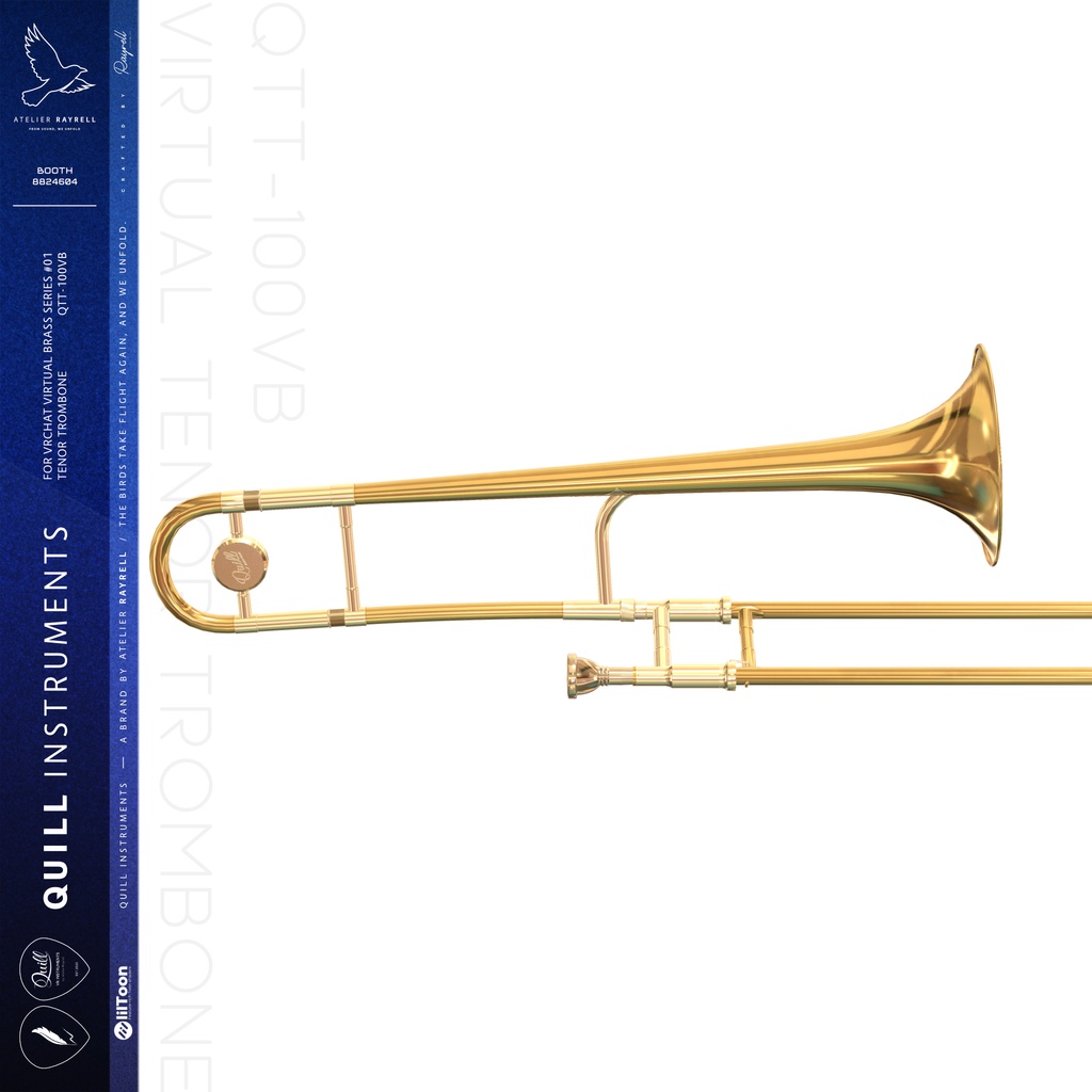 Tenor Trombone - QTT-100VB 【VRChat想定】