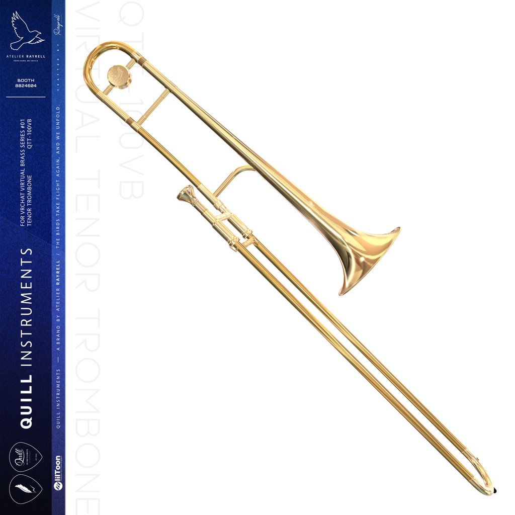 Tenor Trombone - QTT-100VB 【VRChat想定】