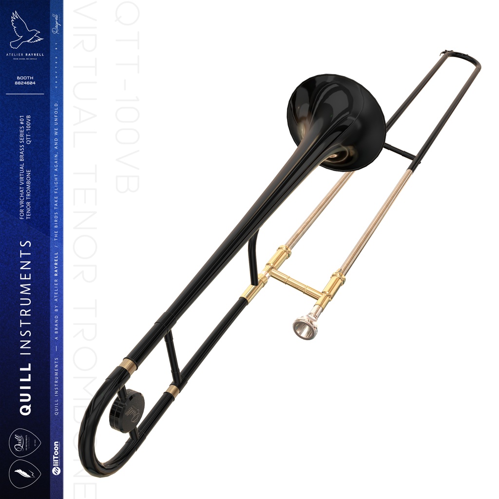 Tenor Trombone - QTT-100VB 【VRChat想定】
