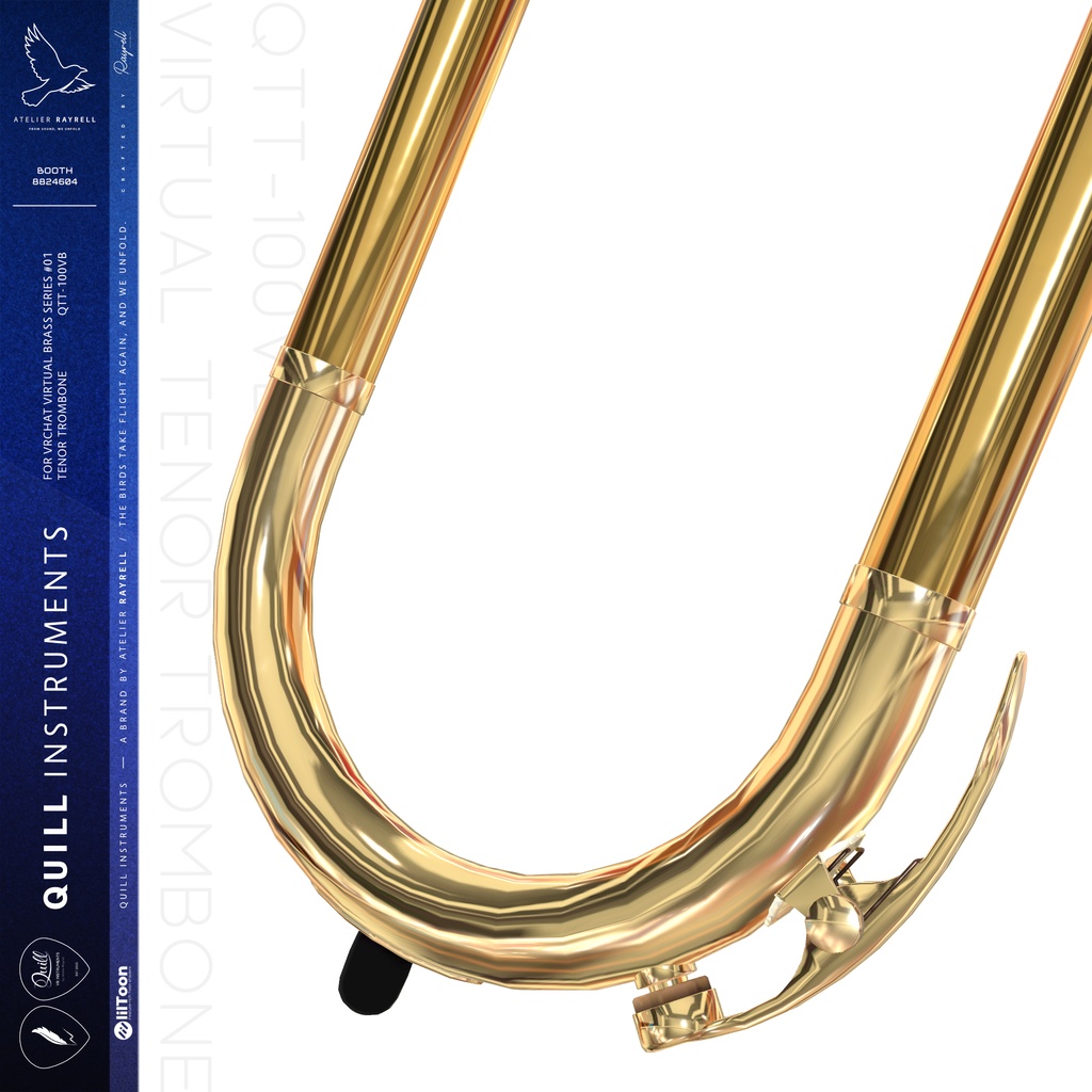 Tenor Trombone - QTT-100VB 【VRChat想定】