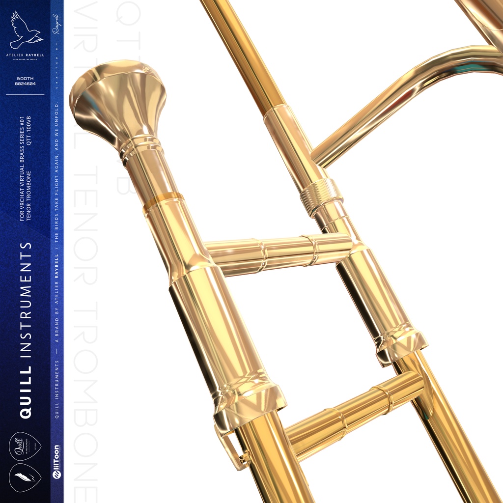 Tenor Trombone - QTT-100VB 【VRChat想定】