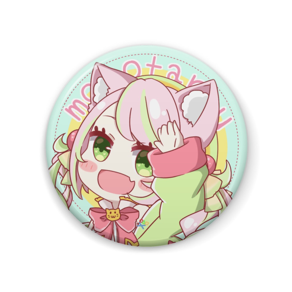 momoちゃん缶バッチ１号