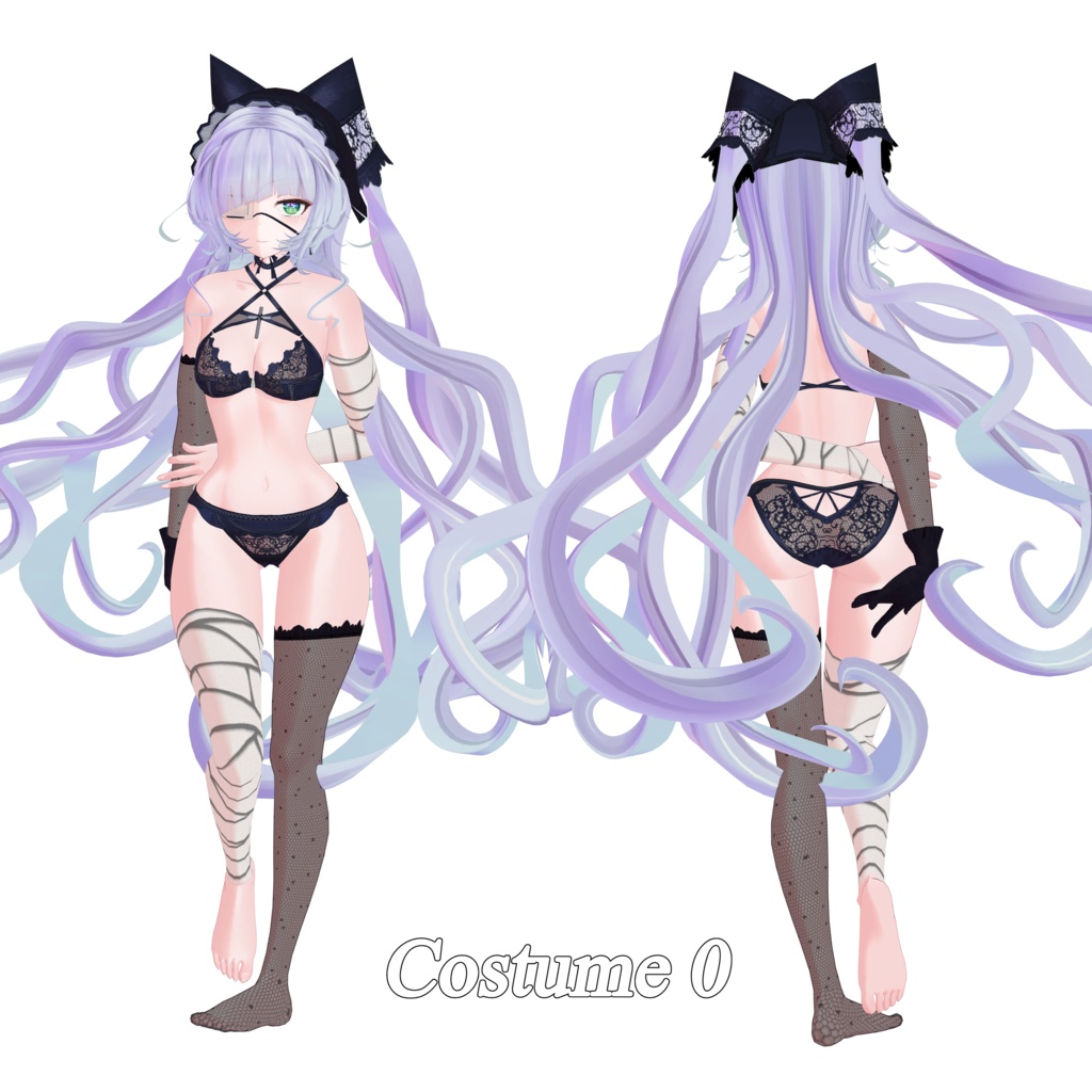 【SALE】Misty-Myyrylainen Ver.1.0.5【VRC想定オリジナル3Dモデル】