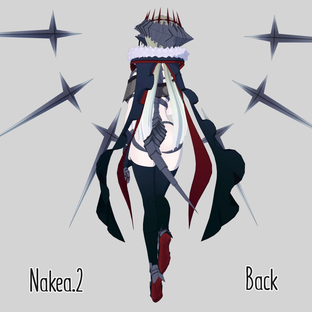 【SALE】Ahzid-Lun-Kulaas Ver.1.0.2【VRC想定オリジナル3Dモデル】