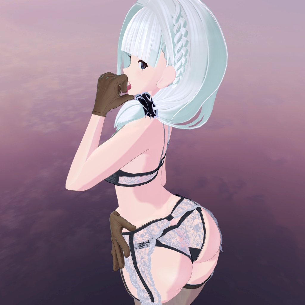 VRCアバター向けヘアセット「CustomHair 2nd」Ver.1.0.1