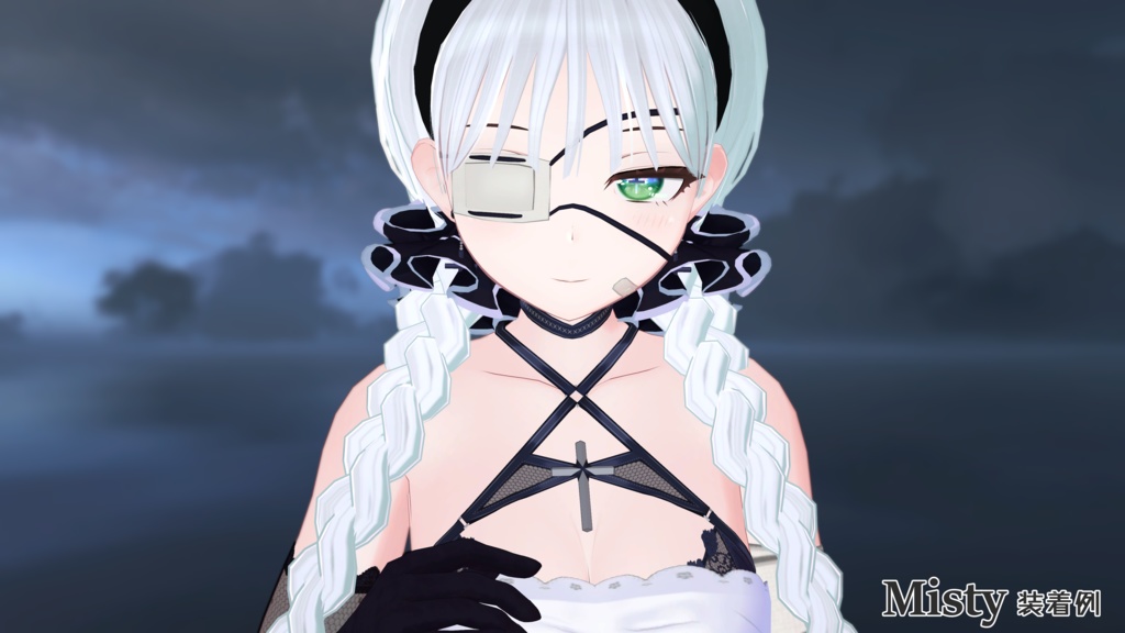 VRCアバター向けヘアセット「CustomHair 2nd」Ver.1.0.1