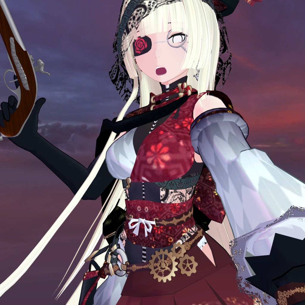 VRCアバター向けヘアセット「CustomHair 2nd」Ver.1.0.1