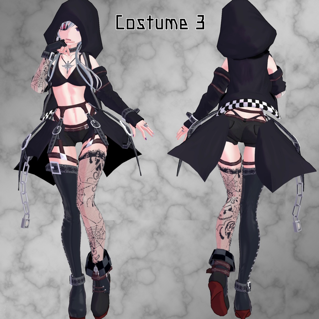 【SALE】Veera-Suratka(ヴィーラ・スラートカ) ExF Ver.1.0.1【VRC想定オリジナル3Dモデル】