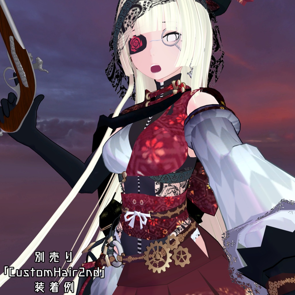 【SALE】Veera-Suratka(ヴィーラ・スラートカ) ExF Ver.1.0.1【VRC想定オリジナル3Dモデル】