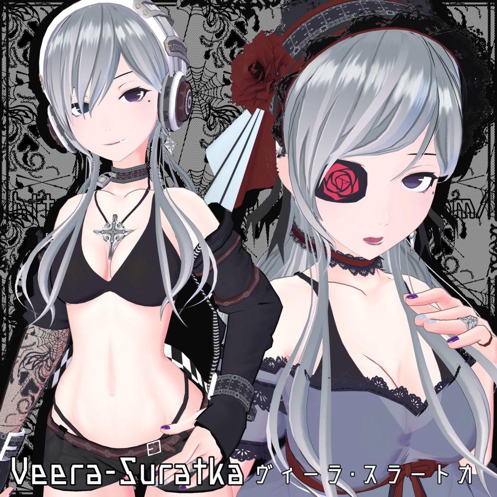 【SALE】Veera-Suratka(ヴィーラ・スラートカ) ExF Ver.1.0.1【VRC想定オリジナル3Dモデル】