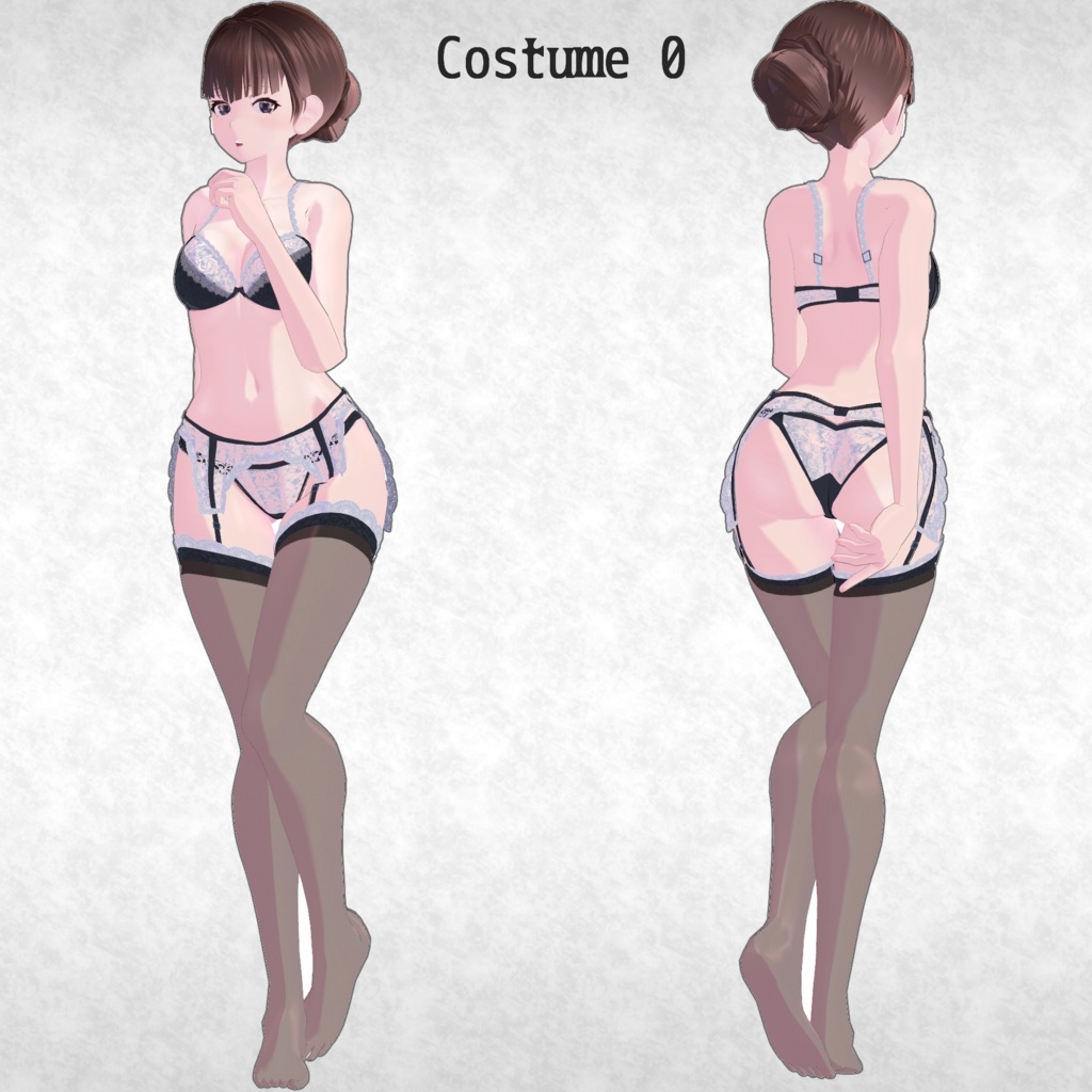 【SALE】Amelia(アメリア) ExF Ver.1.0.1【VRC想定オリジナル3Dモデル】