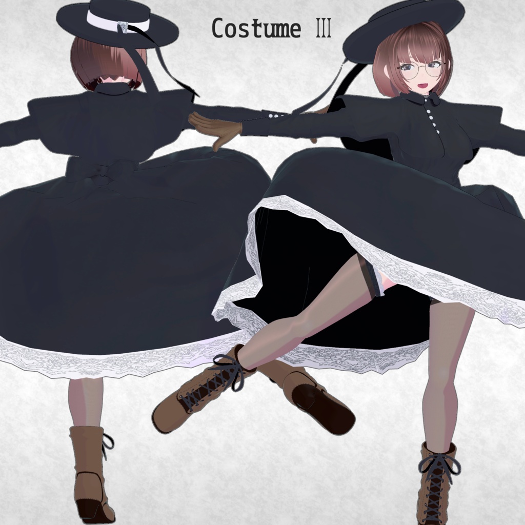 【SALE】Amelia(アメリア) ExF Ver.1.0.1【VRC想定オリジナル3Dモデル】