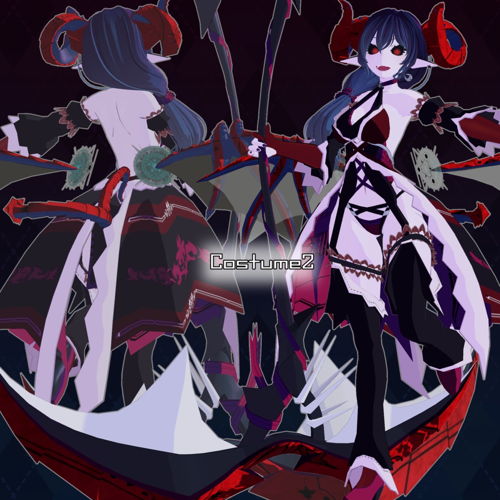 【SALE】Deva(デーヴァ) ExF Ver.1.0.2【VRC想定オリジナル3Dモデル】